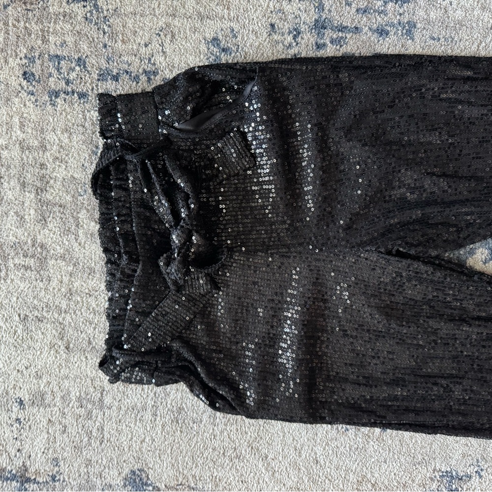 CBR Black Sequin Leggings